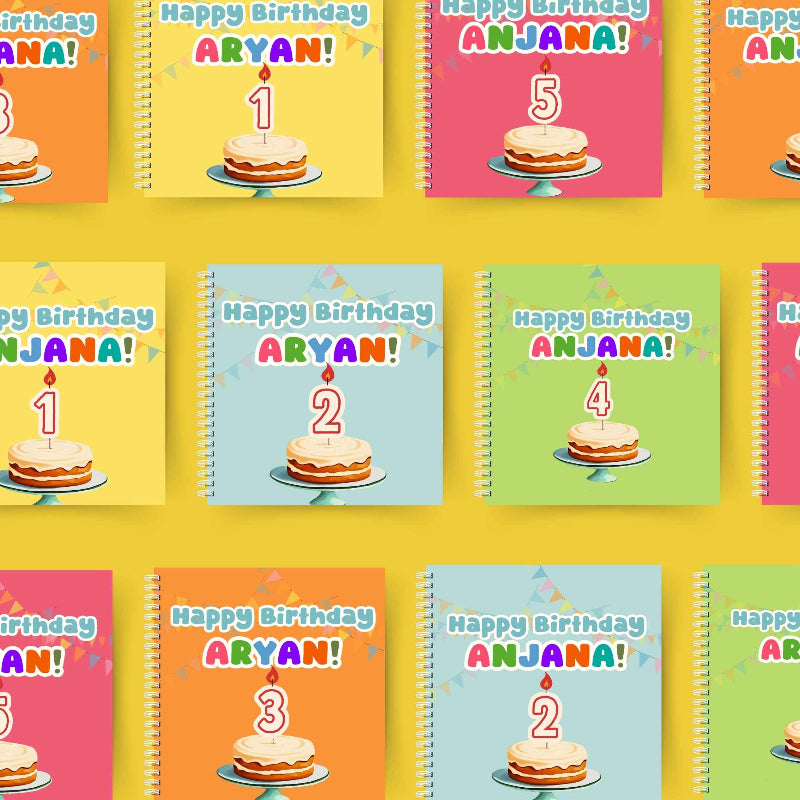 Happy Birthday series – Personalised birthday books for boys and girls