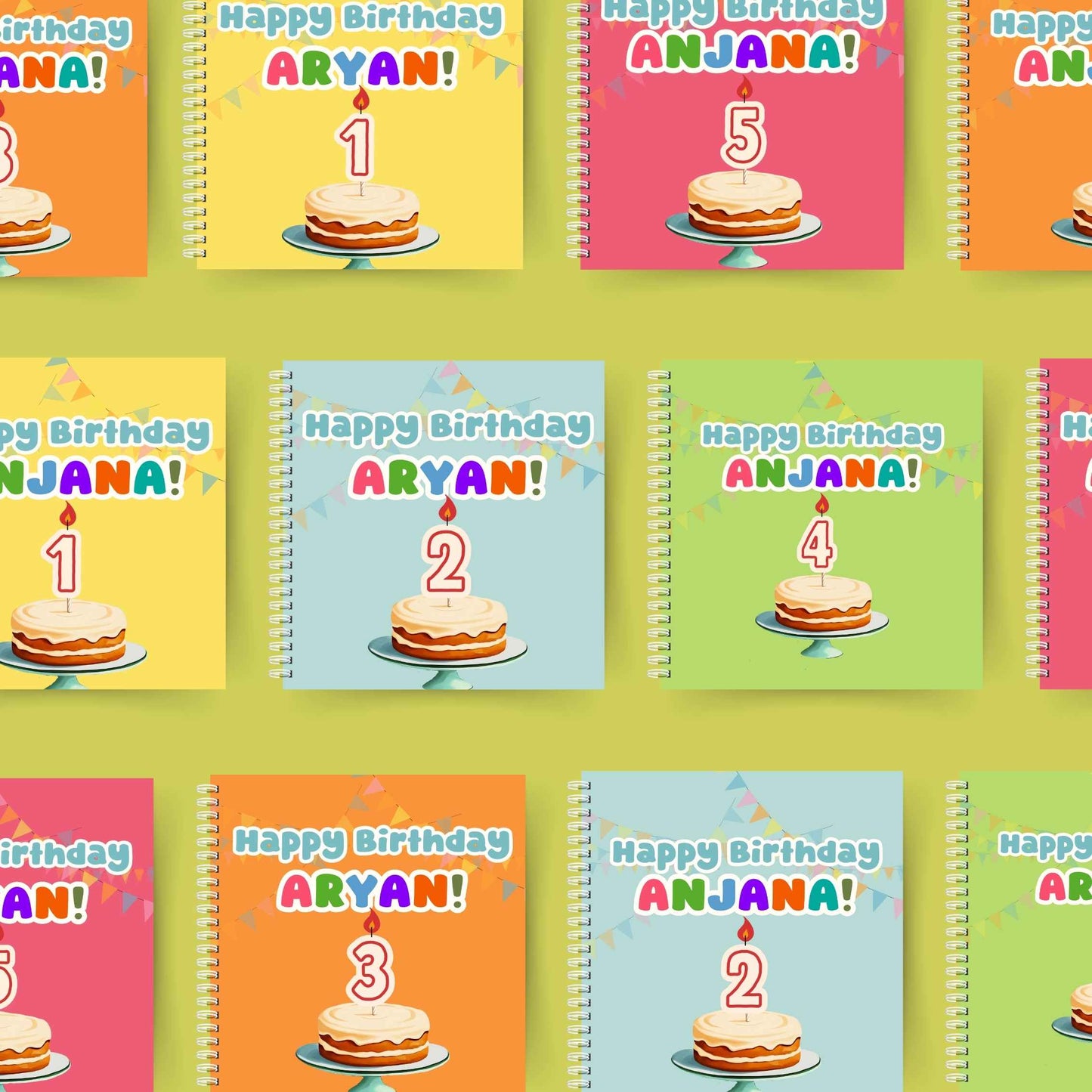 Happy Birthday series! – Personalised birthday books for boys and girls, tied to milestone developments