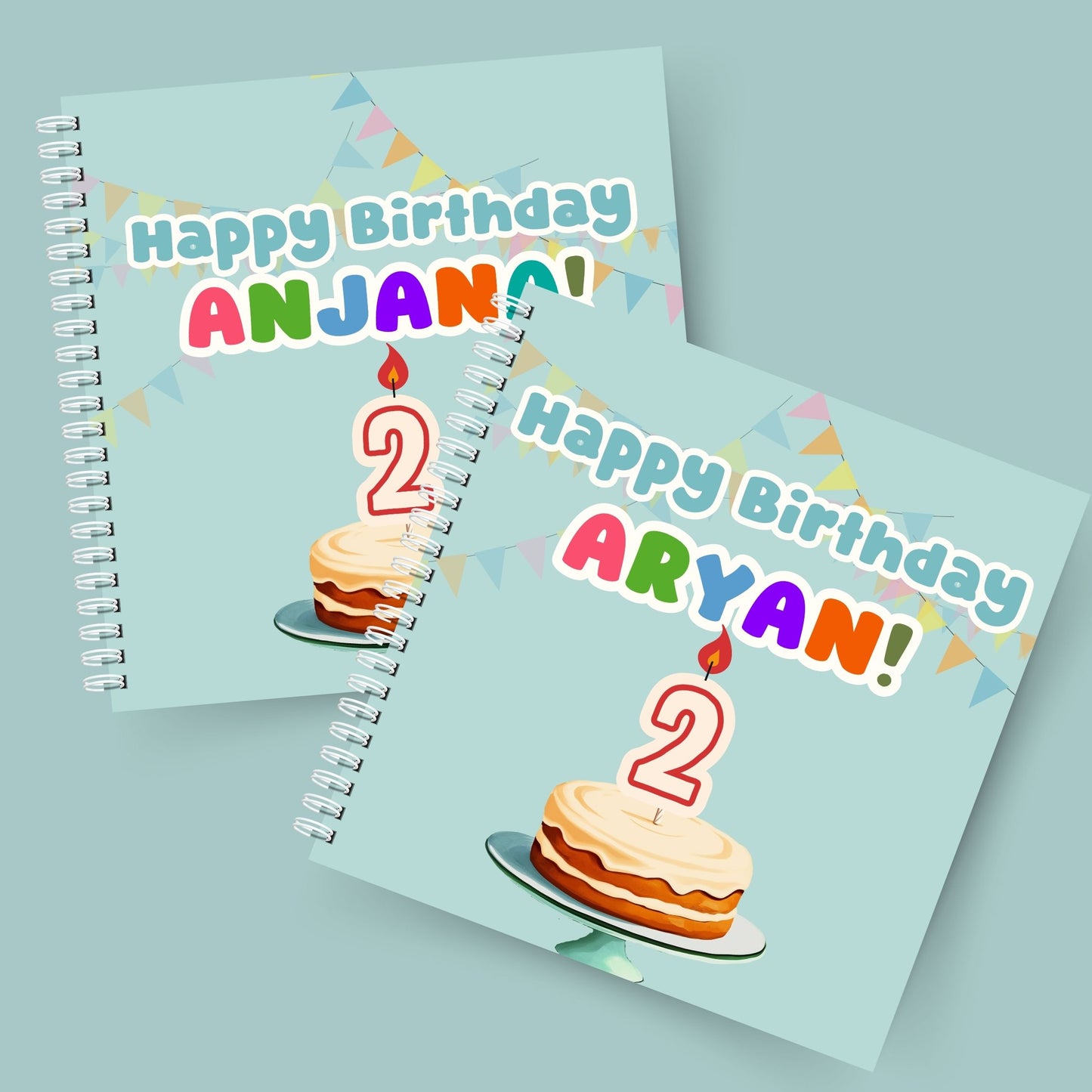 Happy Birthday, You're 2! – Personalised birthday books for boys and girls, custom name included