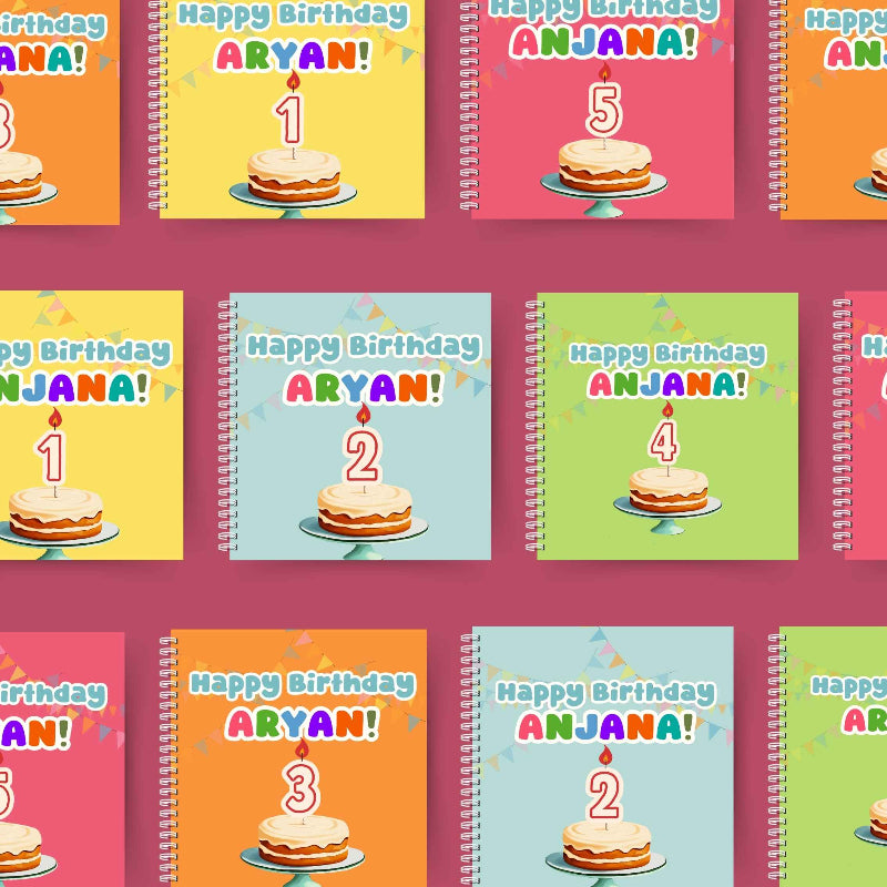 Happy Birthday series – Personalised birthday books for boys and girls, linked to typical development milestones
