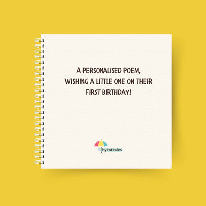 About the book Happy Birthday, You're 1! – Custom story celebrating the child’s journey