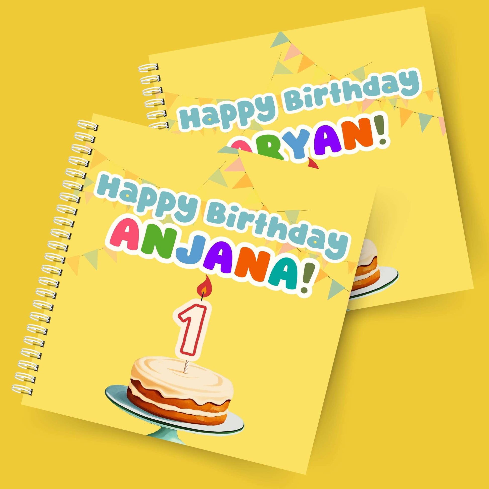 Happy Birthday, You're 1! – Personalised birthday books for boys and girls, custom name included