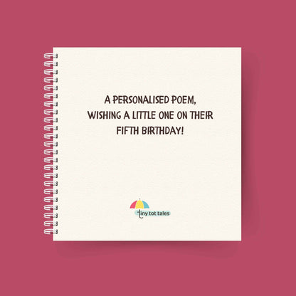 Inside page of Happy Birthday, You're 5! – Custom story celebrating the child’s journey