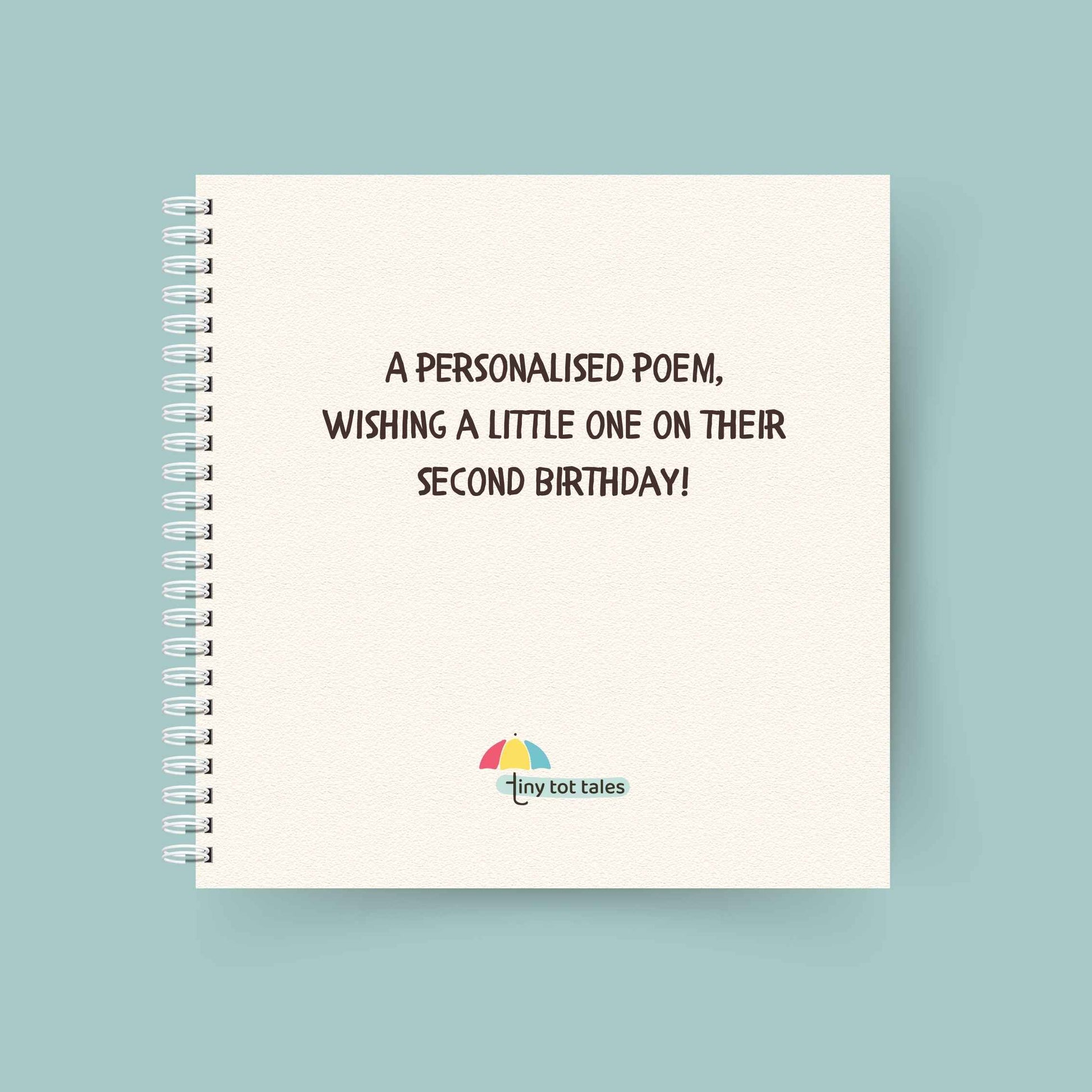 a short description of Happy Birthday, You're 2! – Custom story celebrating the child’s journey