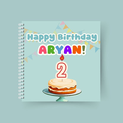 Happy Birthday, You're 2! – Personalised birthday book for a 2-year-old boy with custom name
