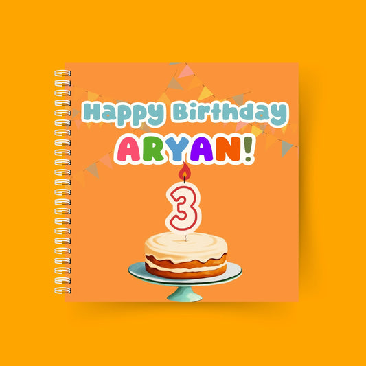 Happy Birthday, You're 3! – Personalised birthday book for a 3-year-old boy with custom name