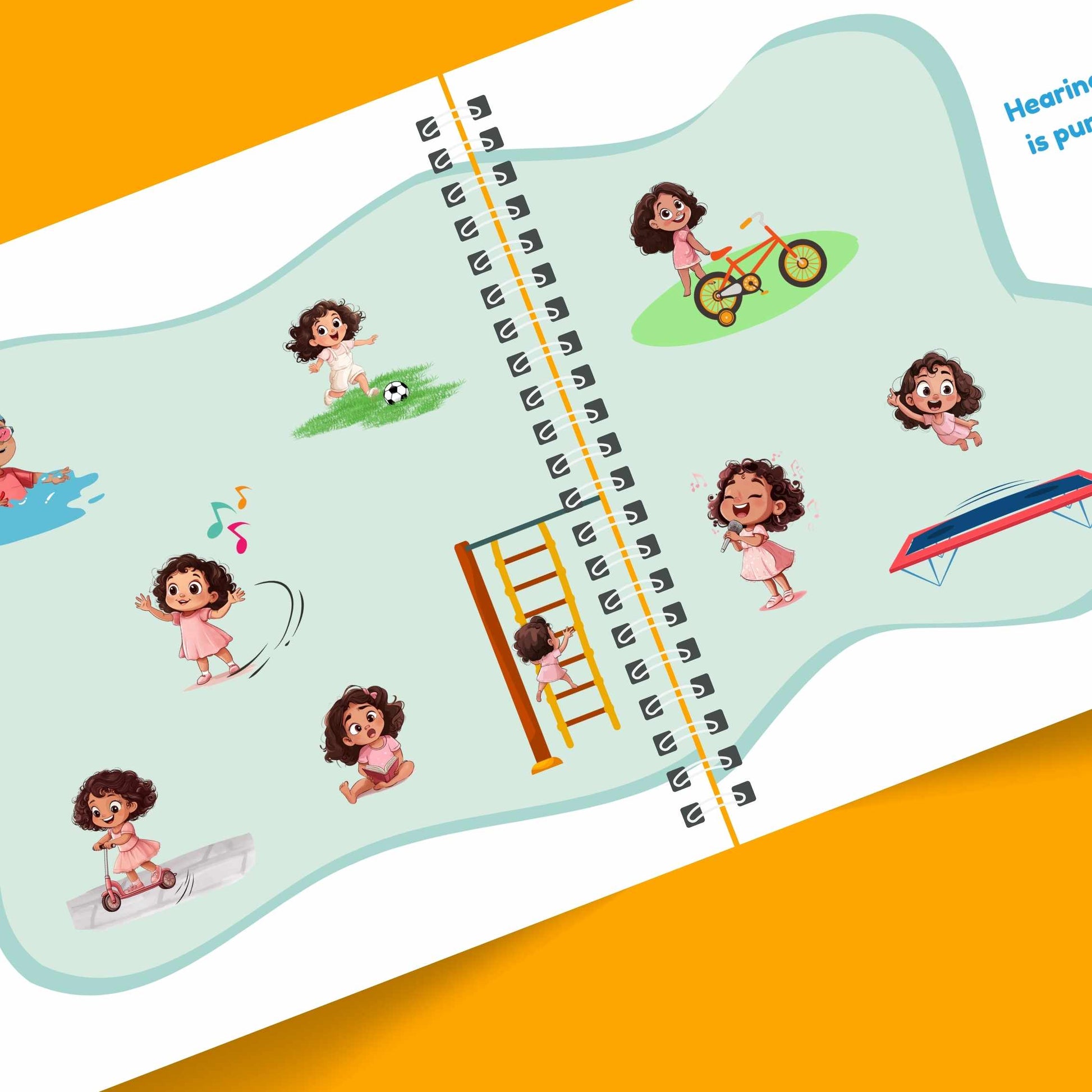 Inside page of Happy Birthday, You're 3! – Custom story celebrating the child’s journey