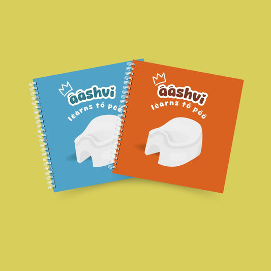 Learning to Use the Potty – Personalised book for girls to pee and poo in the potty